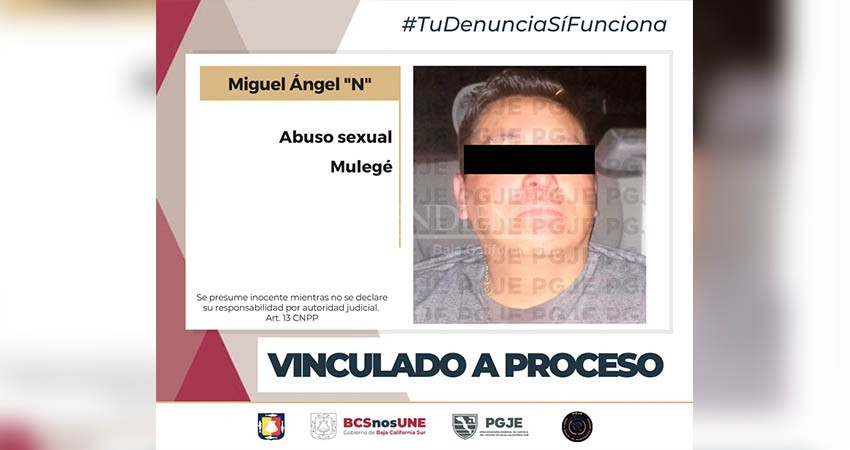 Dictan vinculación a proceso contra imputado por abuso sexual de menor