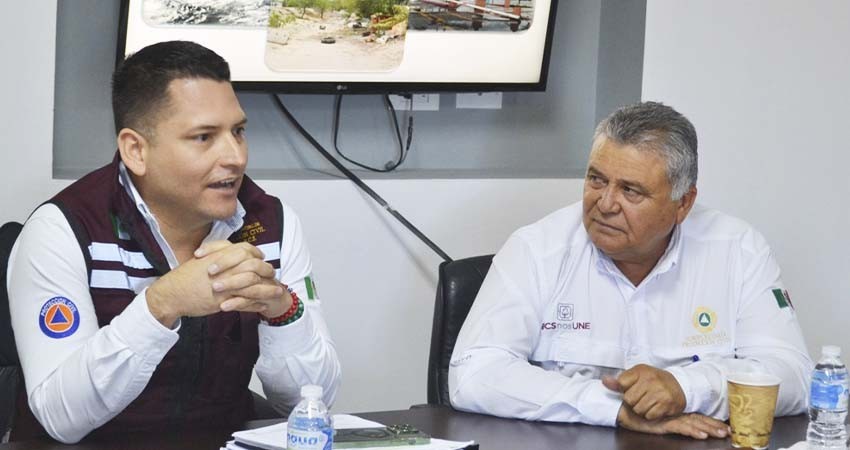 Continúa Protección Civil La Paz realizando recorridos en los arroyos