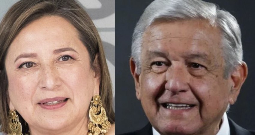 Xóchitl Gálvez presenta denuncia contra AMLO por revelar información