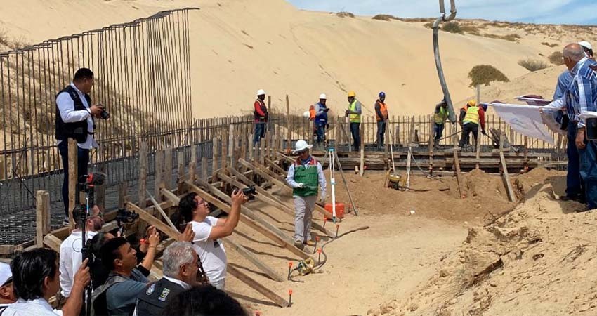 Avanza la construcción de la nueva desaladora en Cabo San Lucas