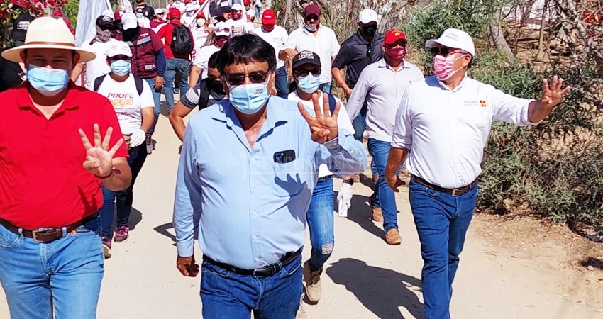 Ni las calumnias ni las campañas de desprestigo van a cambiar la voluntad de Los Cabos; vamos a ganar el 06 de junio: Oscar Leggs Castro