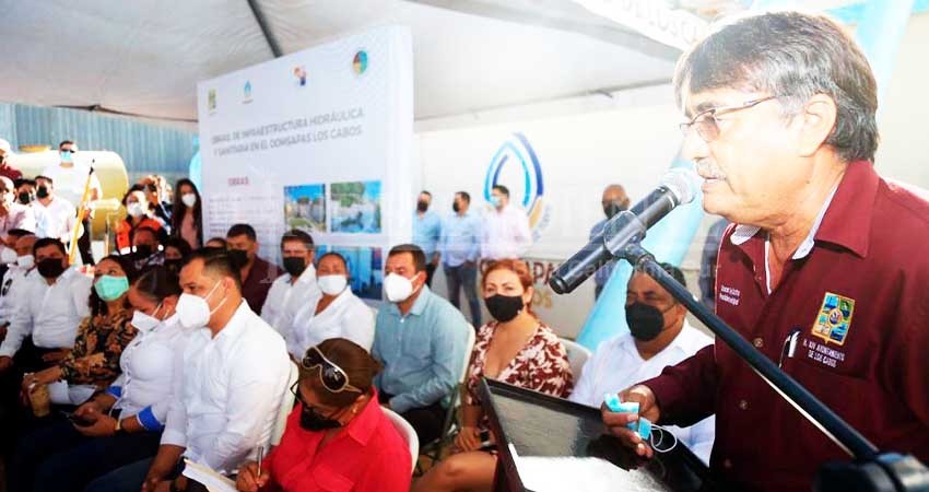 Dan banderazo de inicio a obras de Infraestructura hidráulica y sanitaria en Los Cabos