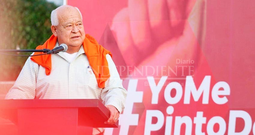 Gobernador de BCS se compromete a hacer de la no violencia hacia las mujeres, una política de estado