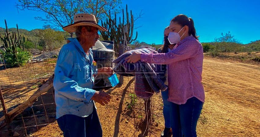 DIF Los Cabos arranca con brigadas especiales para cobijar a las familias de la zona rural