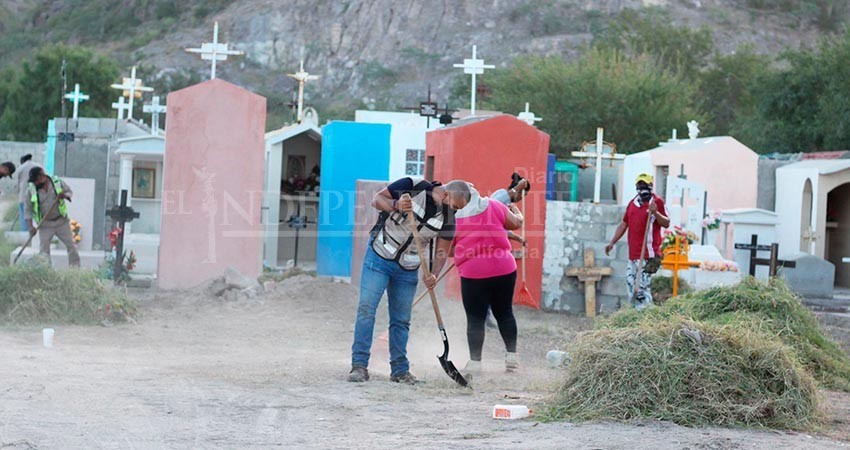 Listos Panteones De La Paz Para Recibir A Visitantes Diario El Independiente 7787