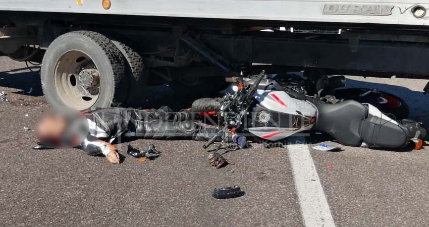 Muere Motociclista Al Chocar Contra Vehículo De La Pgje Diario El Independiente