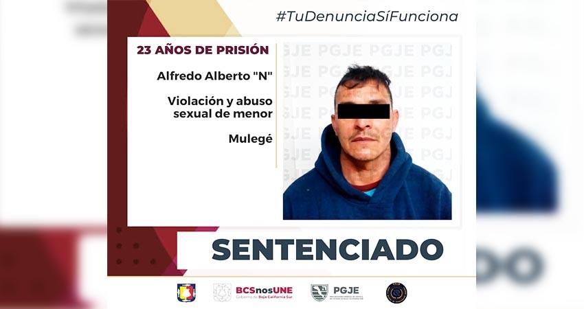 Pasará 23 Años De Prisión Alfredo “n” Por Abusar Sexualmente De Un Menor De Edad Diario El 1736