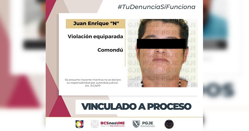 Vinculan A Proceso A S Enrique “n” Por El Delito De Violación