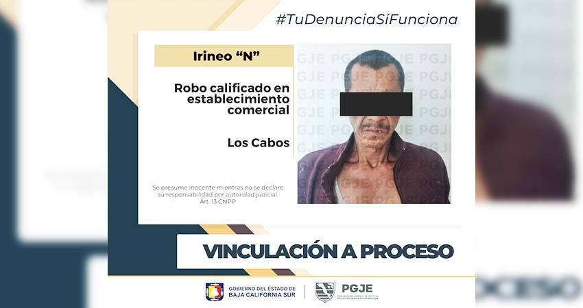 Queda En Prisión Preventiva Irineo “n” Por El Delito De Robo A Comercio