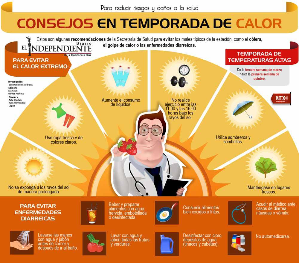Consejos en temporada de calor