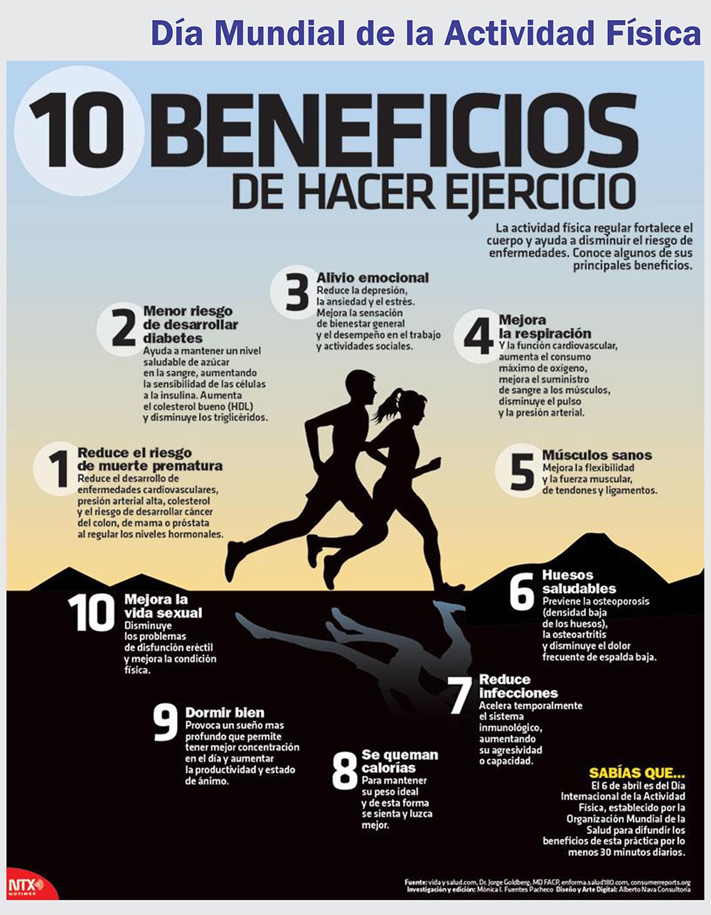 10 Beneficios de hacer ejercicio