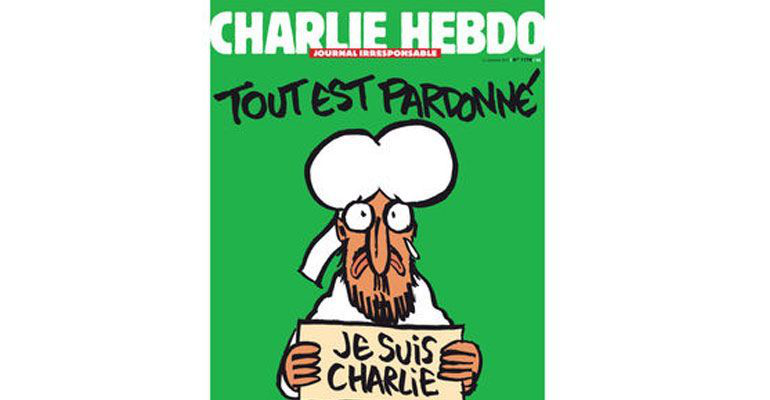 Mahoma aparece en nueva portada de Charlie Hebdo