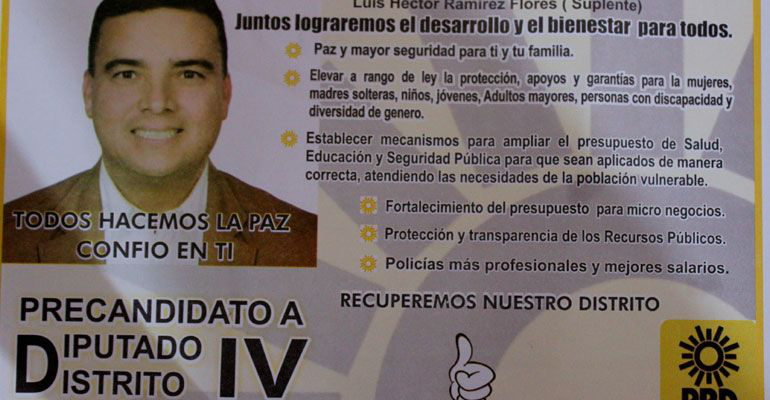 Precandidatos del PRD realizan actos anticipados de campaña; el IEE no ha intervenido
