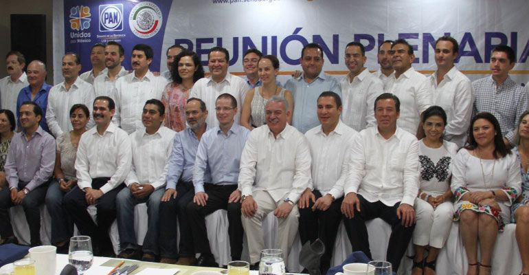 Agradece el Gobernador el apoyo de senadores del PAN con la entidad