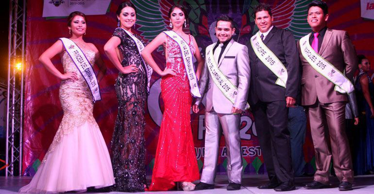 Fue elegida Kenia Montaño como Reina del Carnaval La Paz 2015 “Plumajes Ancestrales”