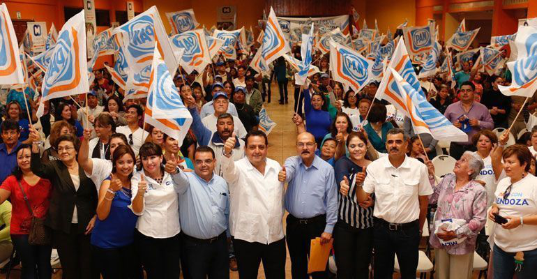 Comenzó Mendoza Davis el cierre de su precampaña