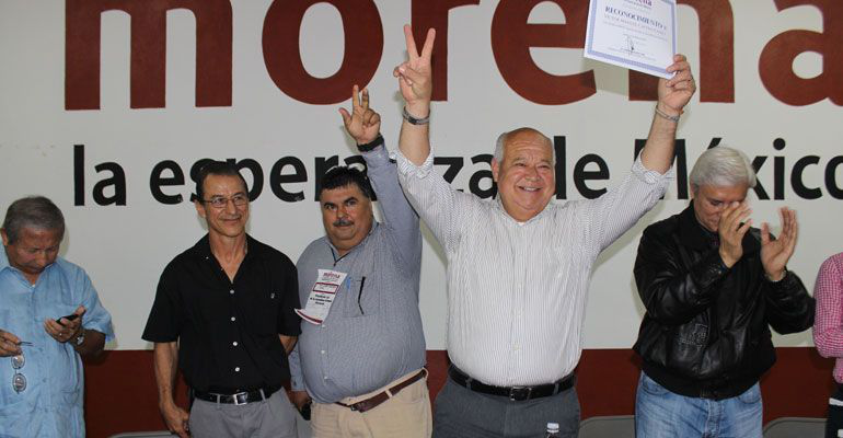 Ratifican a Víctor Castro Cosio como candidato a gobernador por MORENA   