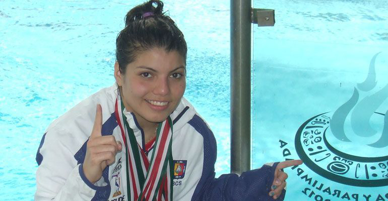 La clavadista sudcaliforniana Karla Rivas participara este fin en el Grand Prix de Rostock
