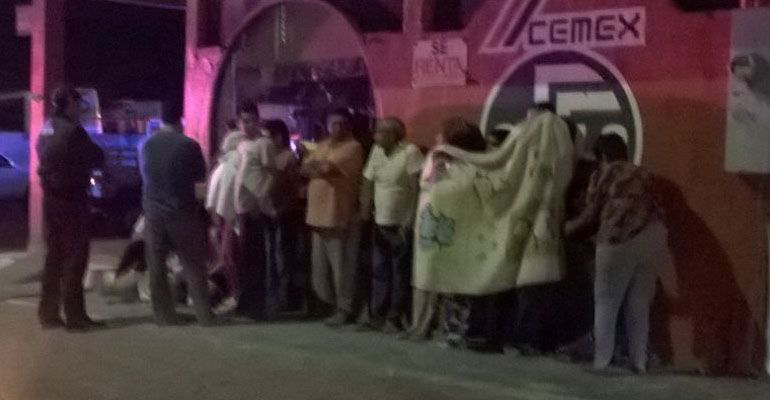 Otra balacera ayer por la noche