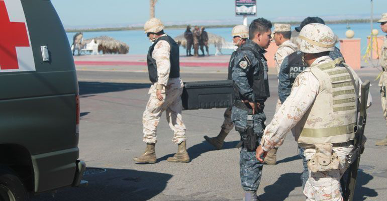 Cierran Malecón por hallazgo de dos granadas de fragmentación