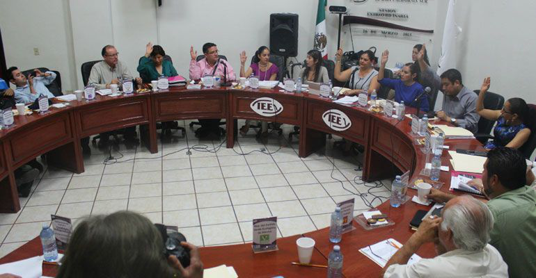 Acata el IEE resolución federal; Obligará a partidos políticos a postular dos o tres mujeres para candidatas a alcaldes