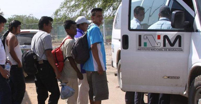 INM rescata a 39 indocumentados centroamericanos