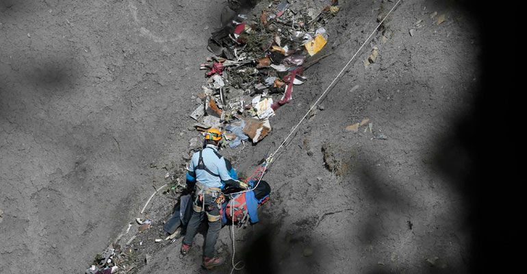 Pasajeros del A320 de Germanwings gritaron "Dios mío" antes del choque