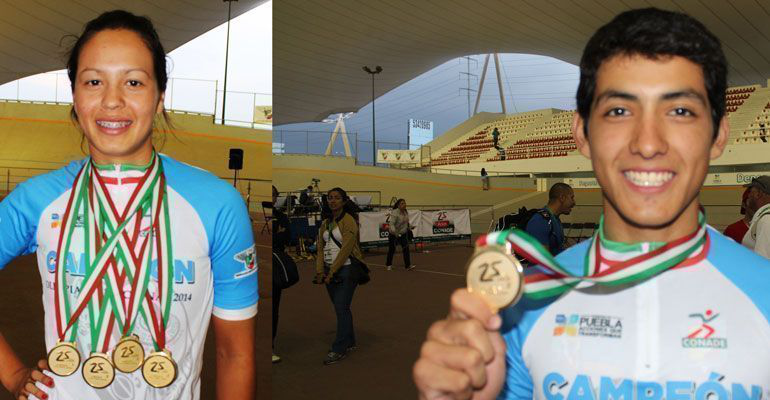 Yuli Paola y José Alfredo fueron convocados para el Panamericano Juvenil de Pista