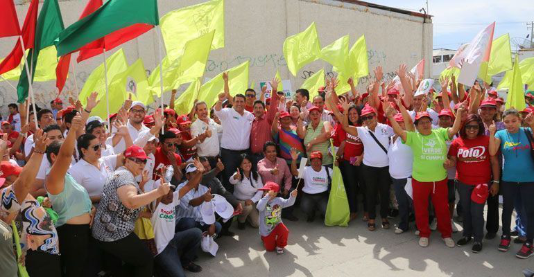 Gobernaré con los mejores ciudadanos, afirma el abanderado del tricolor Ricardo Barroso