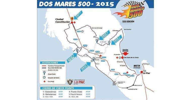 Surge la convocatoria para la carrera Dos Mares 500