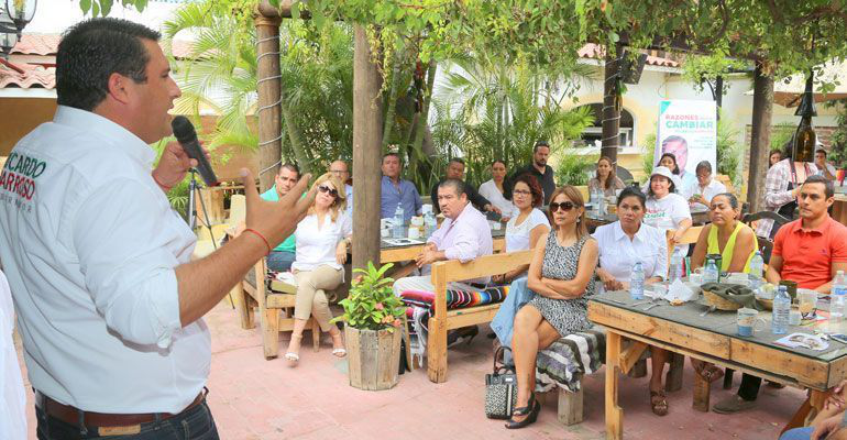 Encabezaré un gobierno facilitador que gestione apoyos históricos para el ramo turístico: Ricardo Barroso