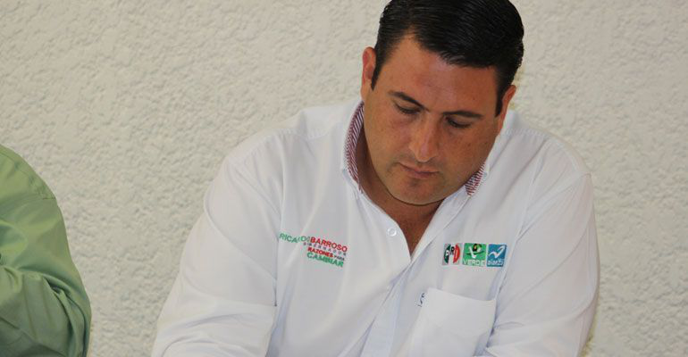 Solicita Ricardo Barroso protección de la PGJE; PAN y PRD dicen que sus candidatos no ocupan