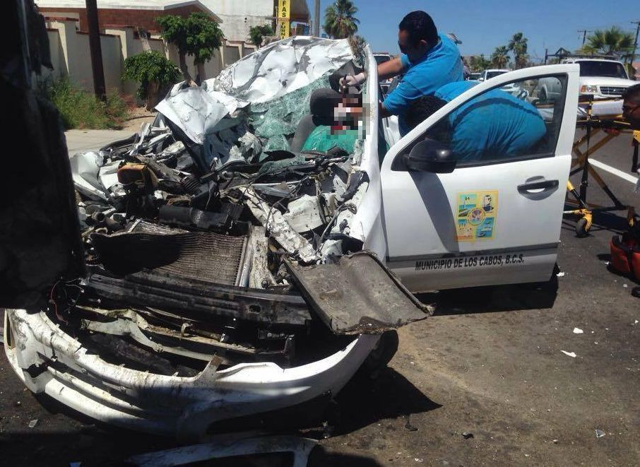 Falleció  trabajador del ayuntamiento que colisionó contra un autobús de pasajeros
