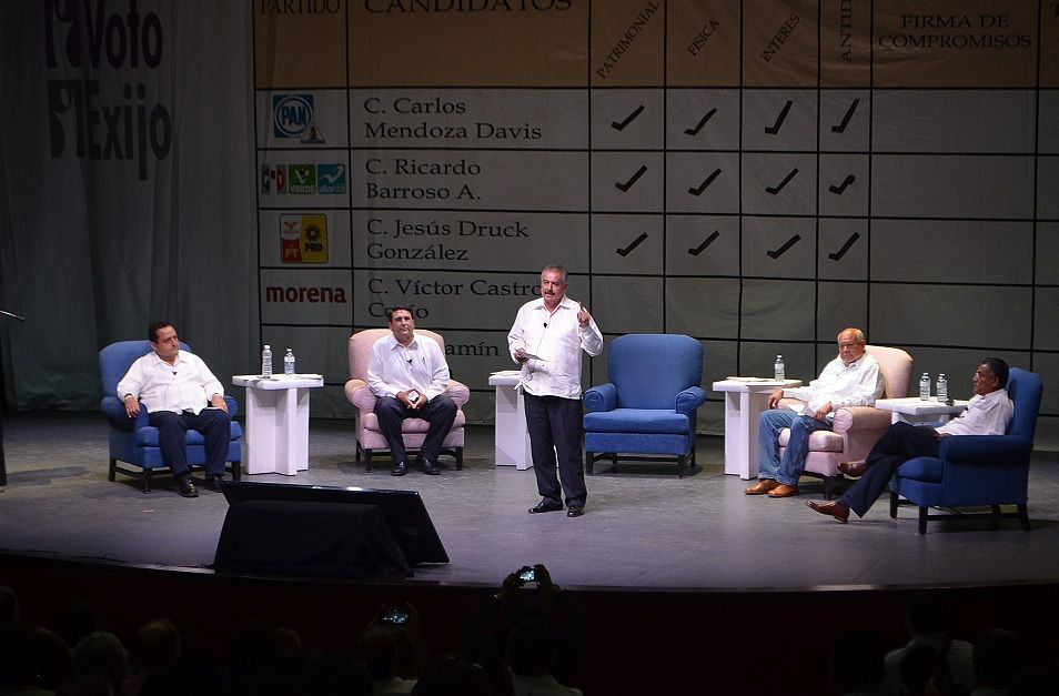 Fue exitosa la participación del candidato a la gubernatura,  Jesús Druk en el foro de COPARMEX