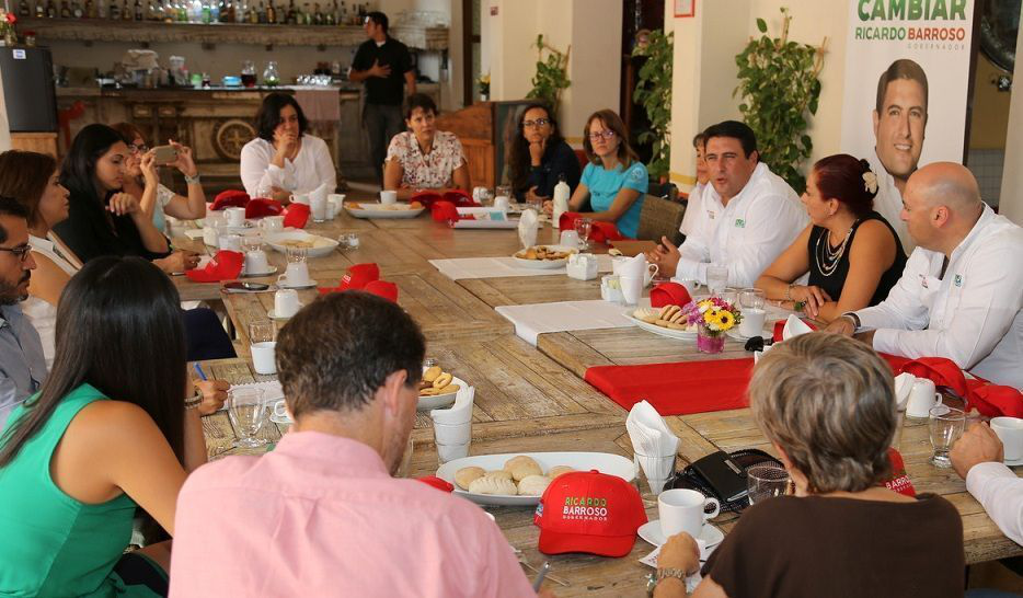 Mi gobierno tendrá recursos para impulsar la sustentabilidad con el crecimiento económico: Ricardo Barroso