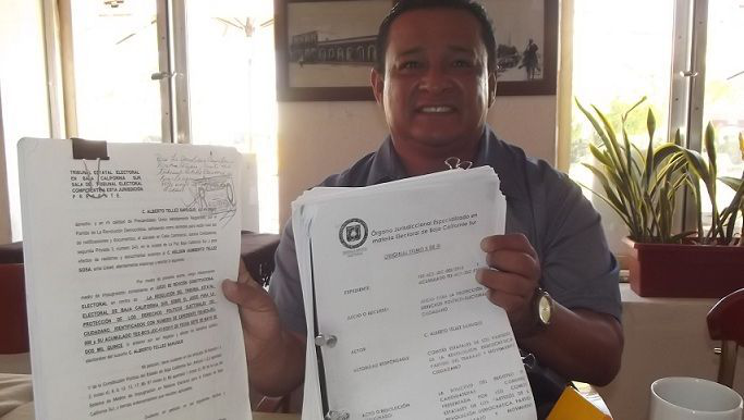 Espera Alberto Téllez resolución de TRIFE para impugnar candidatura de Narciso Agúndez