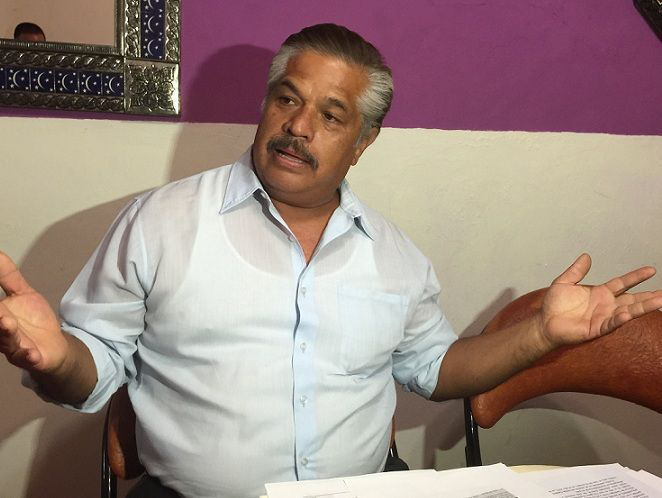 Tengo razones para cambiar por eso apoyo a Ricardo Barroso, afirma Rigoberto Romero