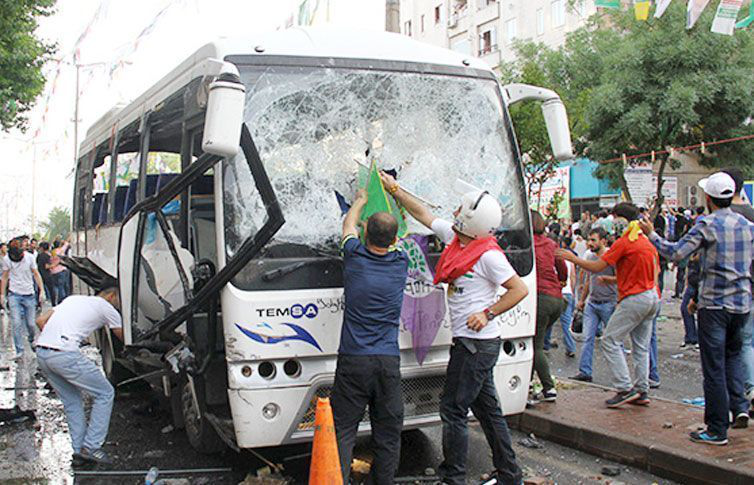 100 heridos y 2 muertos en Turquía