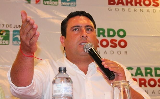 Asegura Ricardo Barroso que vivió su peor pesadilla el día de las elecciones