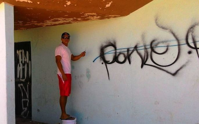 Continúa Seguridad Pública con rehabilitación de espacios públicos