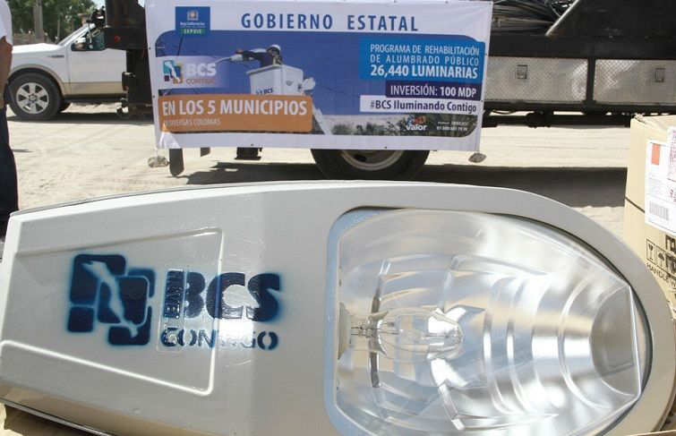 Inviertirá el Gobierno del Estado 100 mdp en alumbrado público