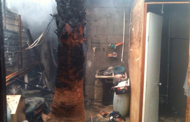 Familia pierde todo al quemarse su casa en SJC