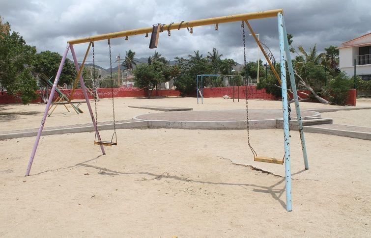 Olvidados los espacios recreativos de la colonia El Zacatal