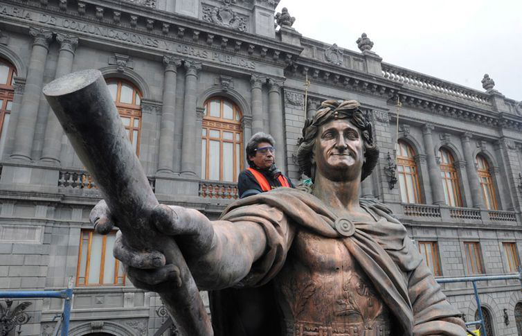 Restauración de 'El Caballito', antes de septiembre: GDF