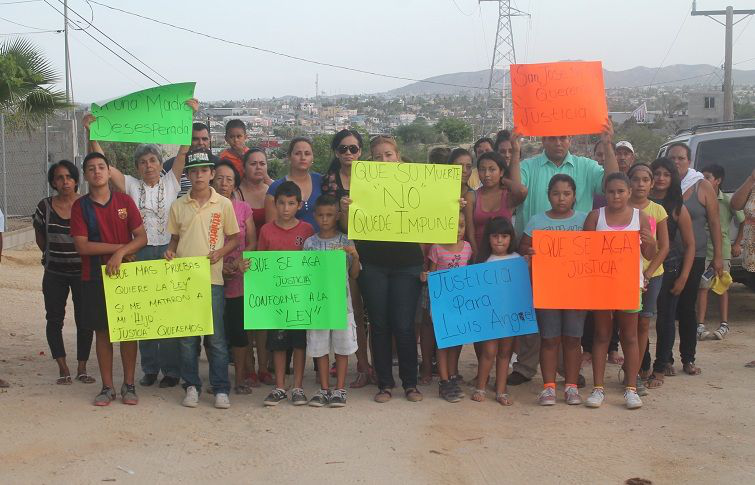 ¡Justicia!, claman familiares y amigos del pequeño Luis Ángel