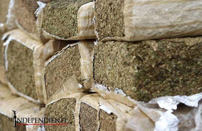 Aseguran más de 200 kilogramos de mariguana en Tijuana