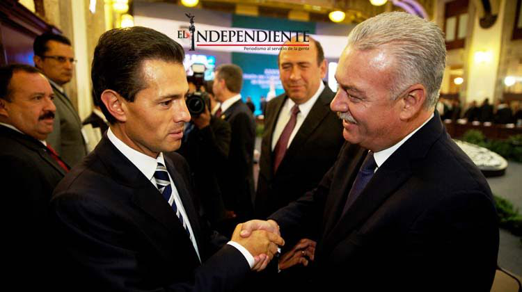 Se despide el Gobernador del Estado del Presidente de la República