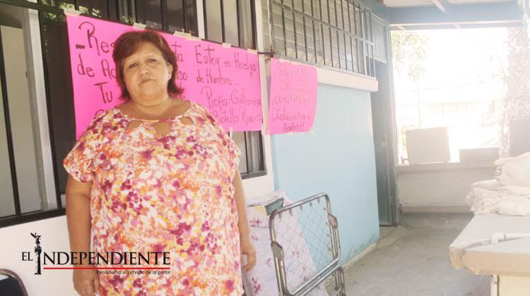 Maestra cabeña cumple tres días en huelga de hambre; no ha tenido respuesta de autoridades, afirma
