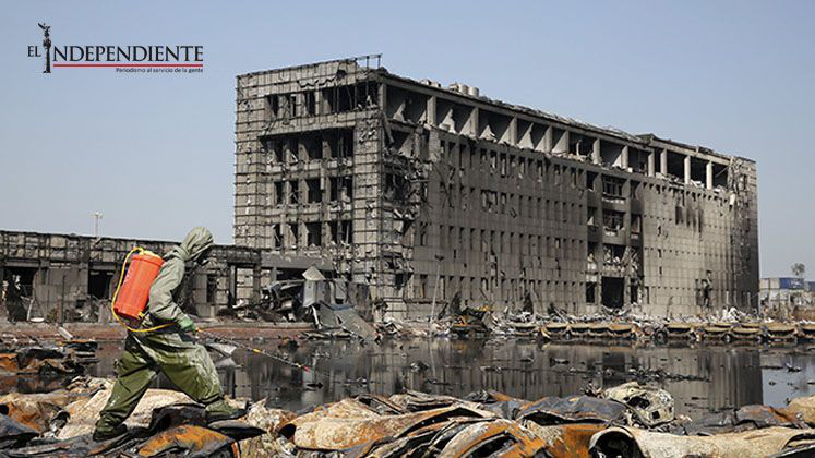 Van 150 muertos por explosiones en Tianjin, China