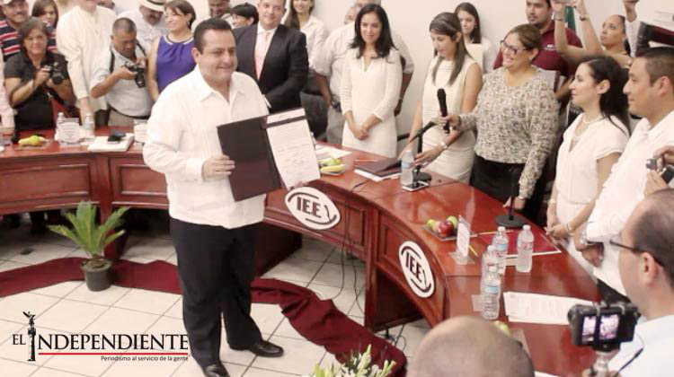 Declara IEE validez del proceso electoral y victoria de Carlos Mendoza